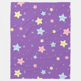 Stars1 Fleecedecke