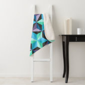 Stars Abstraktes geometrisches Patchwork Sherpadecke (Beispiel)
