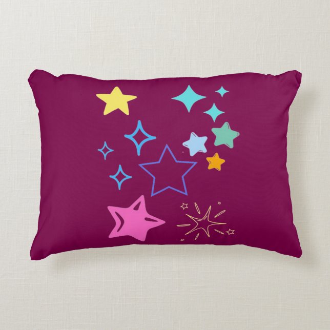 Stars Accent Pillow Dekokissen (Vorderseite)