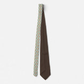 Stars and Mint Neck Tie Krawatte (Rückseite)