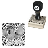 Stars and Stripes Gamefowl Gummistempel (Stempel)