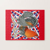 Stars and Stripes Gamefowl Puzzle (Horizontal)