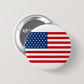 Stars and Stripes USA Button (Vorne & Hinten)