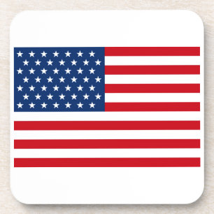 Stars and Stripes USA Getränkeuntersetzer
