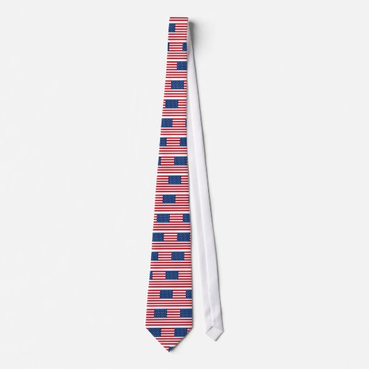 Stars and Stripes USA Krawatte (Vorderseite)