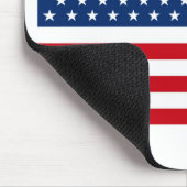 Stars and Stripes USA Mousepad (Ecke)
