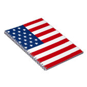 Stars and Stripes USA Notizblock (Rechte Seite)
