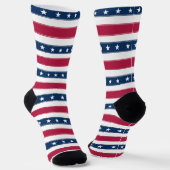Stars and Stripes USA Socken (Gewinkelt)