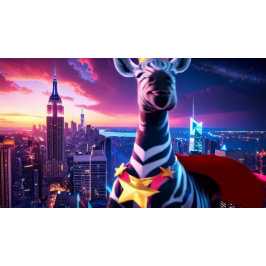 Stars And Stripes Zebra Zanzibar Bedruckter Rucksack