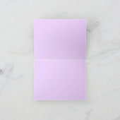 Stars Bar Bat Mitzvah Danke Karte (Innenseite)