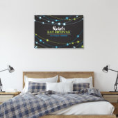 STARS Bar Bat Mitzvah Sign-In Board Leinwanddruck (Insitu (Schlafzimmer))