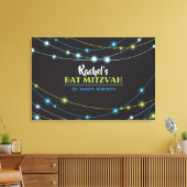 STARS Bar Bat Mitzvah Sign-In Board Leinwanddruck (Insitu (Wohnzimmer))