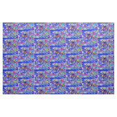stars blue stoff (Fat Quarter (45,7 x 55,9 cm))