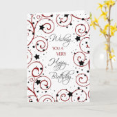 Stars Business von der Geburtskarte der Gruppe Karte (Gelbe Blume)