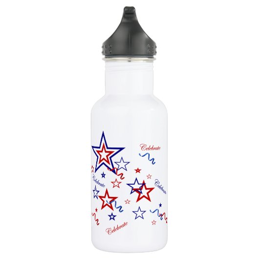 Stars Celebrate Water Bottle Trinkflasche (Rechts)