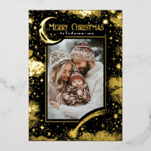 Stars Celestial Magical Frohe Weihnachts-Foto