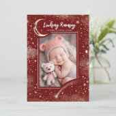 Stars Celestial Niedliche Rote Neugeborene Fotos G Ankündigung (Stehend Vorderseite)