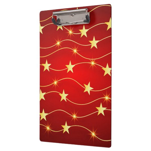 Stars Clipboard Klemmbrett (Links)