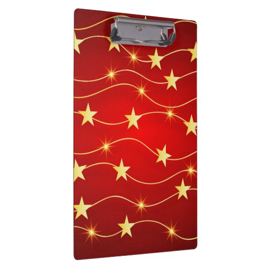 Stars Clipboard Klemmbrett (Rechts)