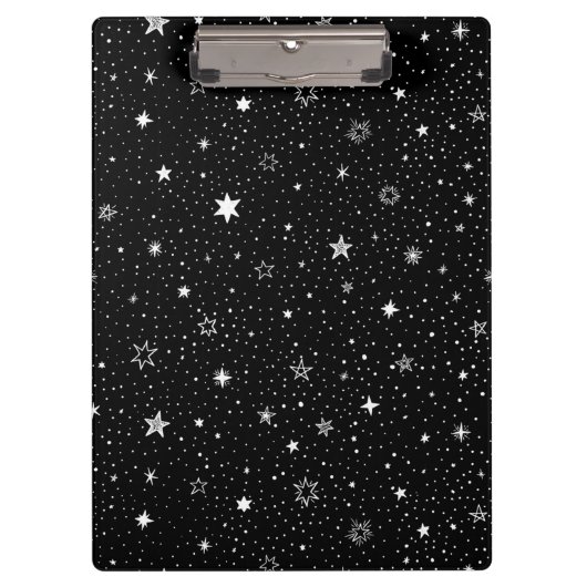 Stars Clipboard Klemmbrett (Vorderseite)
