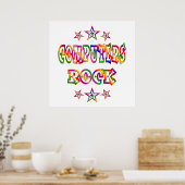 Stars Computers Rock Poster (Küche)