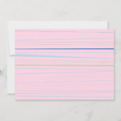 STARS CONNECTION Bat Mitzvah Einladung (Rückseite)