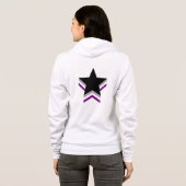 Stars der Asexualität Hoodie (Schwarz voll)