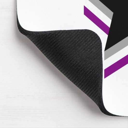 Stars der Asexualität Mousepad (Ecke)