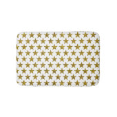 Stars des Gold Glitzer Badematte (Vorderseite)