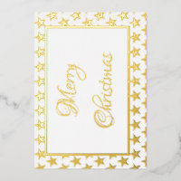 Stars des Gold Glitzer