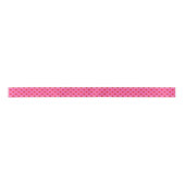 Stars DIY Colors Hot Pink Red Satin Ribbon Satinband (Vorderseite)