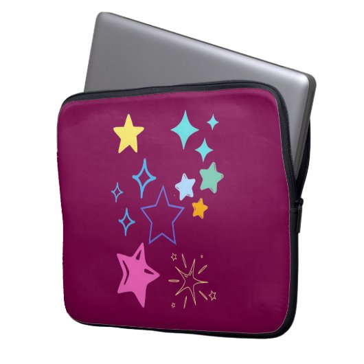 Stars Electronics Bag Laptopschutzhülle (Vorderseite Links)