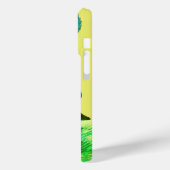 STARS elegant face VanGogh text editable yellow Case-Mate iPhone Hülle (Rückseite / Links)