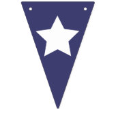 Stars en Streifen | 4. Juli / Arbeitstag Wimpelkette (Erste Fahne)