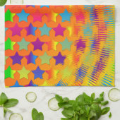 Stars Exploded Kitchtuch Geschirrtuch (Gefaltet)