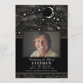 Stars Feier zum Foto des Lebens Gedenkfeier Beerdi Programm (Vorderseite)