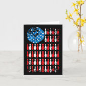 Stars Funny Bowling Team Bowler Sports Player Karte (Gelbe Blume)