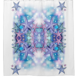 Stars für klassische Stile Duschvorhang