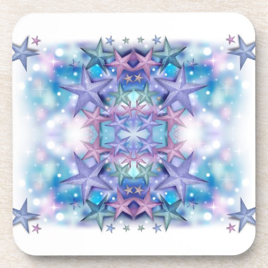 Stars für klassische Stile Getränkeuntersetzer (Vorderseite)