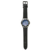 Stars Galaxy Gradient Armbanduhr (Flach)