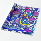 stars geschenkpapier (Ungerollt)