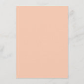 Stars Glam Bright Pastel Ombre Glitzer Wedding Begleitkarte (Rückseite)