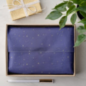 STARS GOLD Tissue Paper Seidenpapier (Geschenk)