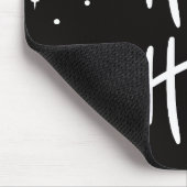 Stars He/Him Pronouns Mousepad (Ecke)