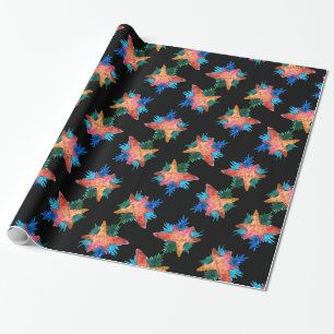 Stars Holiday Mood Geschenkpapier
