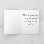 Stars in Mexiko Feiertagskarte (Innenseite)