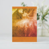 Stars in Your Eyes Retro Style RSVP Karte (Stehend Vorderseite)