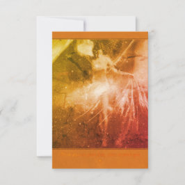 Stars in Your Eyes Retro Style RSVP Karte