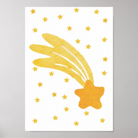 Stars Kids Room Decke Kinderzimmer Poster (Vorne)