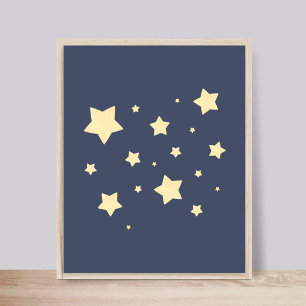 Stars Kinderzimmer Poster